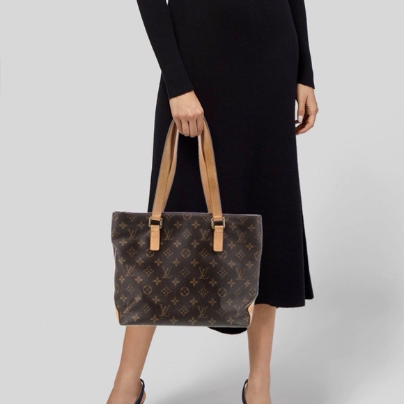 Louis Vuitton Brown Monogram Cabas Piano Bag - Picture 2 of 12